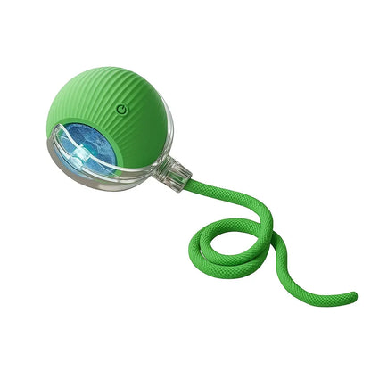 Pelota Interactiva Recargable para Perros y Gatos con Cola Móvil