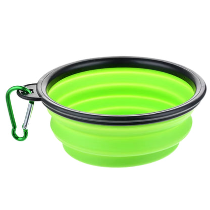 Tazón Plegable Portátil para Perros y Gatos