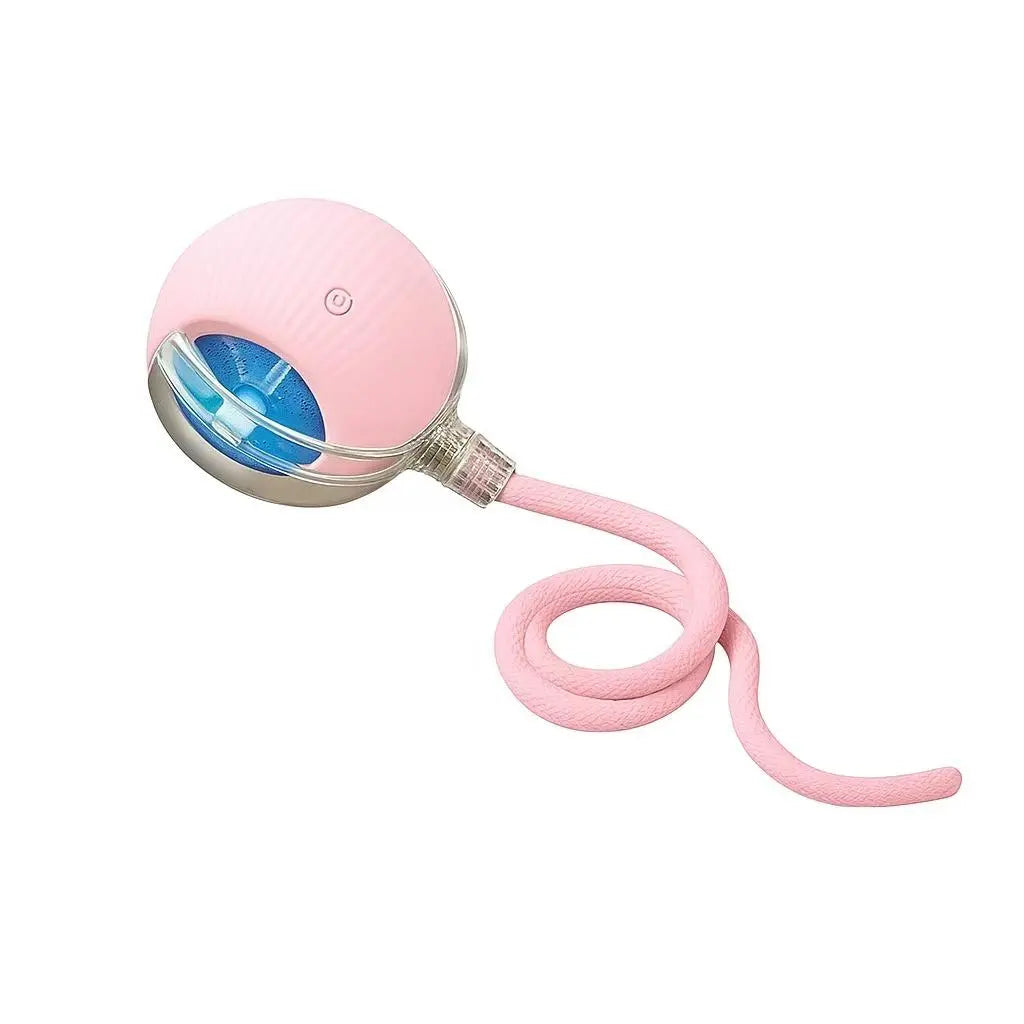 Pelota Interactiva Recargable para Perros y Gatos con Cola Móvil