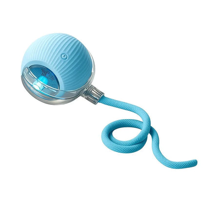 Pelota Interactiva Recargable para Perros y Gatos con Cola Móvil