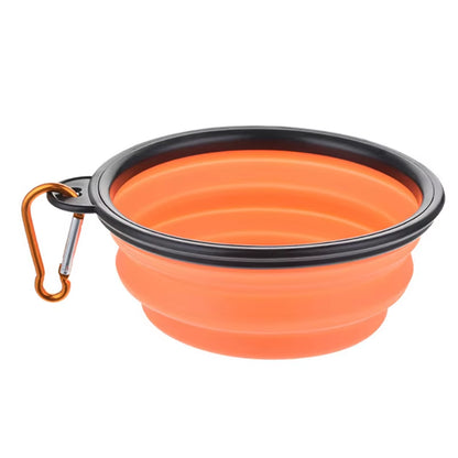 Tazón Plegable Portátil para Perros y Gatos