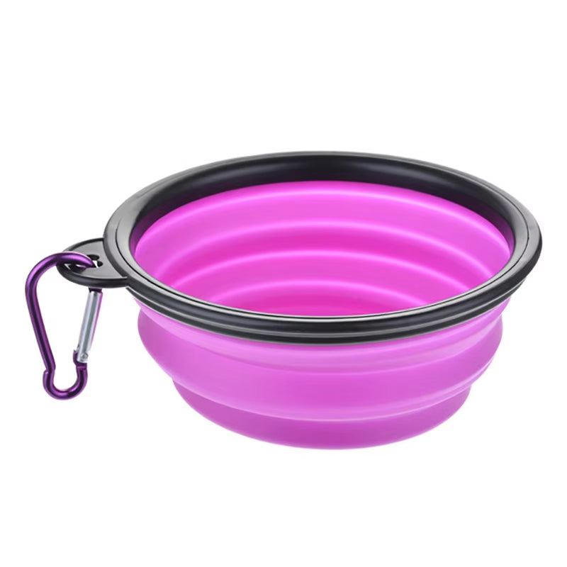 Tazón Plegable Portátil para Perros y Gatos
