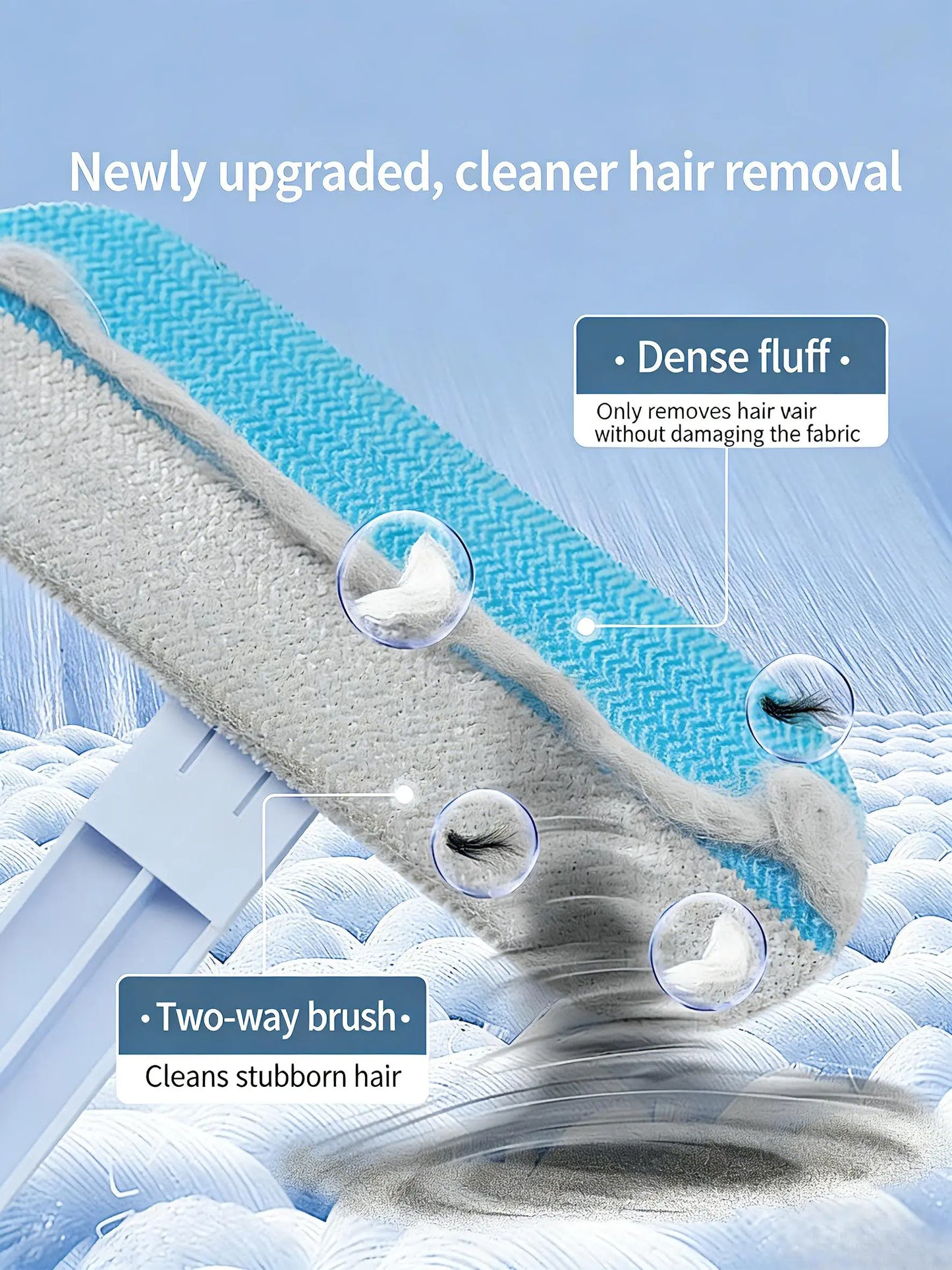 Kit Removedor de Pelo para Mascotas con Guantes Reutilizables