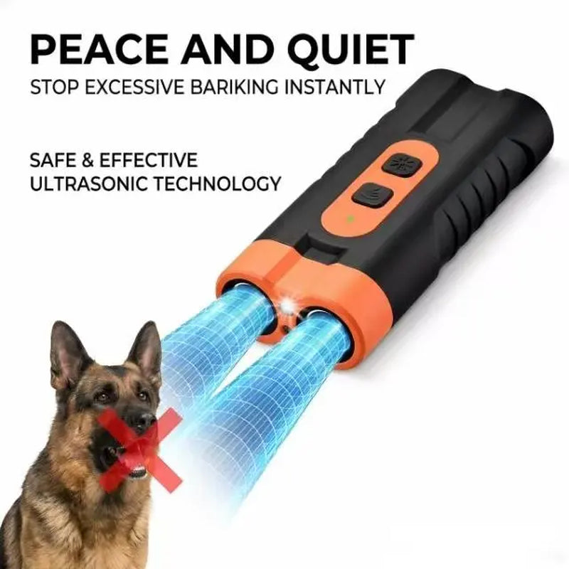Dispositivo Ultrasónico de Entrenamiento y Control de Ladridos para Perros