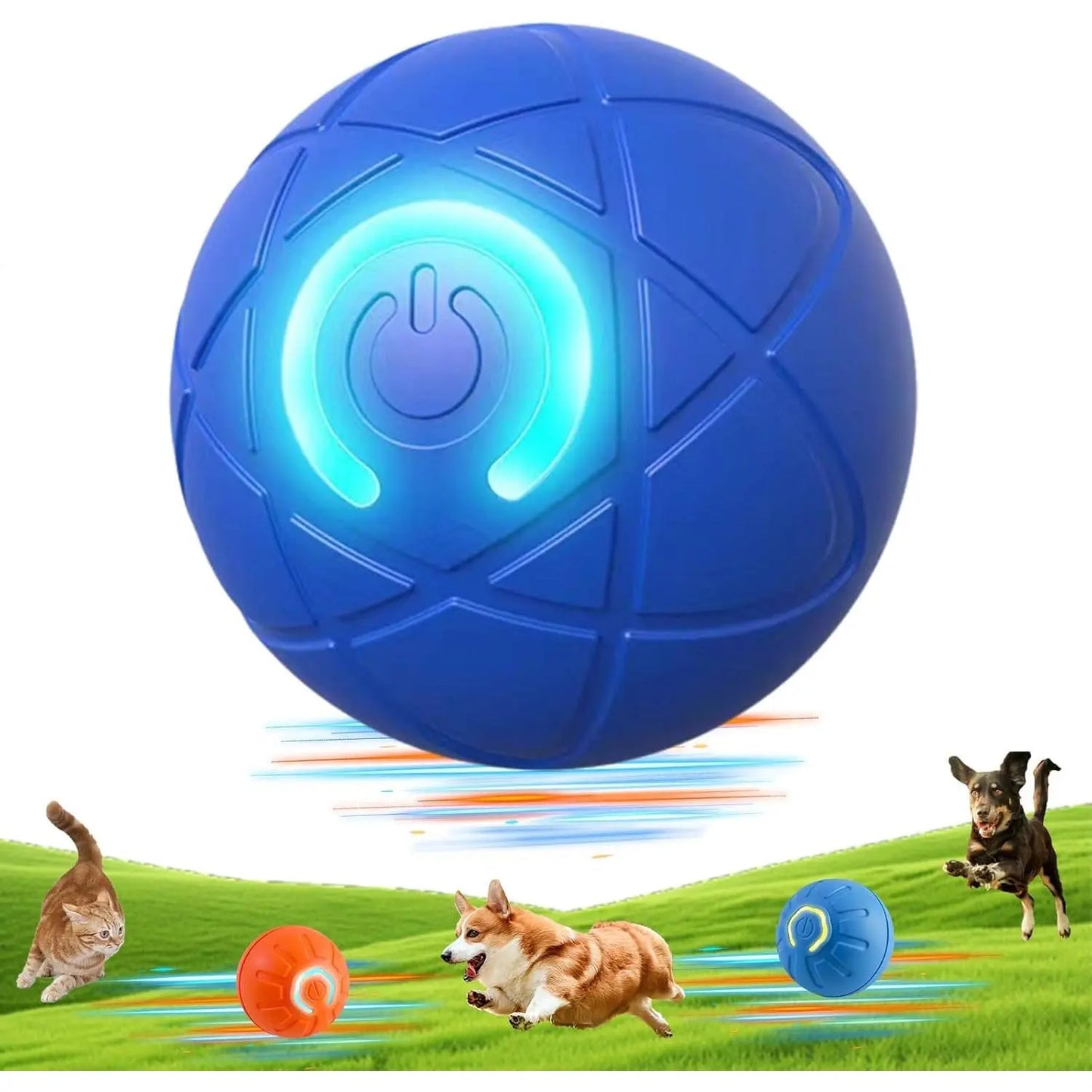 Pelota Inteligente Vibradora para Perros y Gatos