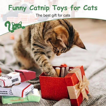 Pack de 3 Juguetes de Catnip Natural para Gatos