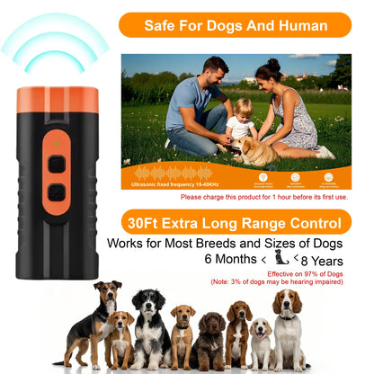 Dispositivo Ultrasónico de Entrenamiento y Control de Ladridos para Perros