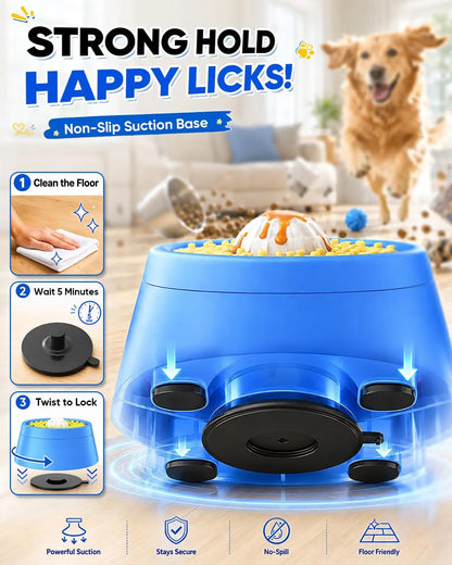 Comedero Interactivo Slow Feeder 2 en 1 para Perros y Gatos
