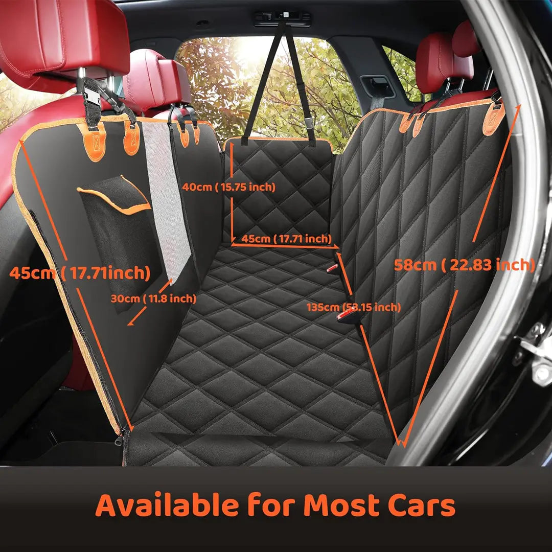 Protector Impermeable para Asiento Trasero de Auto para Mascotas