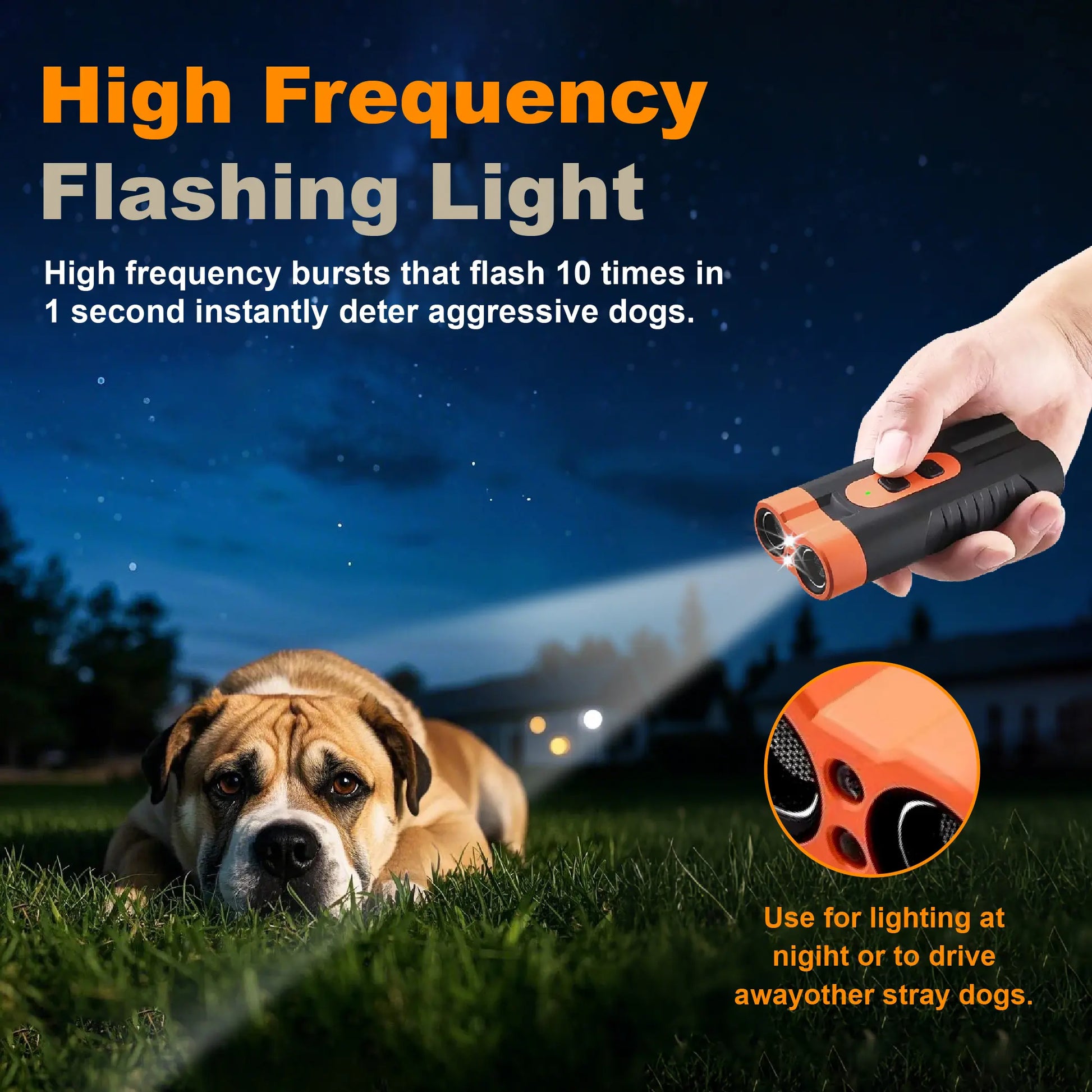 Dispositivo Ultrasónico de Entrenamiento y Control de Ladridos para Perros