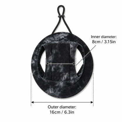 Sombrero Bucket Ajustable para Perros Pequeños